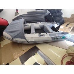 Лодка Gladiator E380PRO Б/У Светло-темно-серая (14)