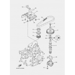 Вал распределительный F20P (8-1)