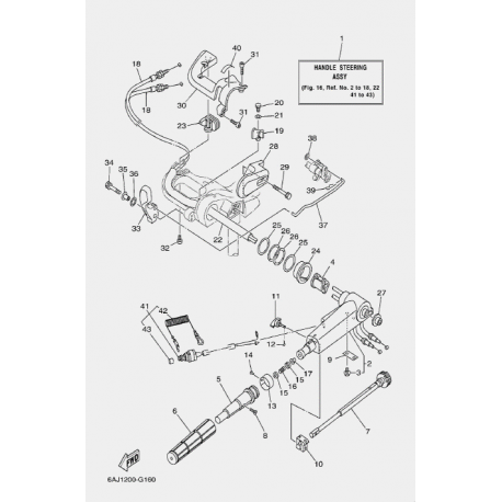 Втулка ручки газа F20P (16-5)